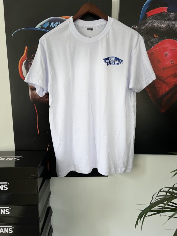Camiseta surf white blue